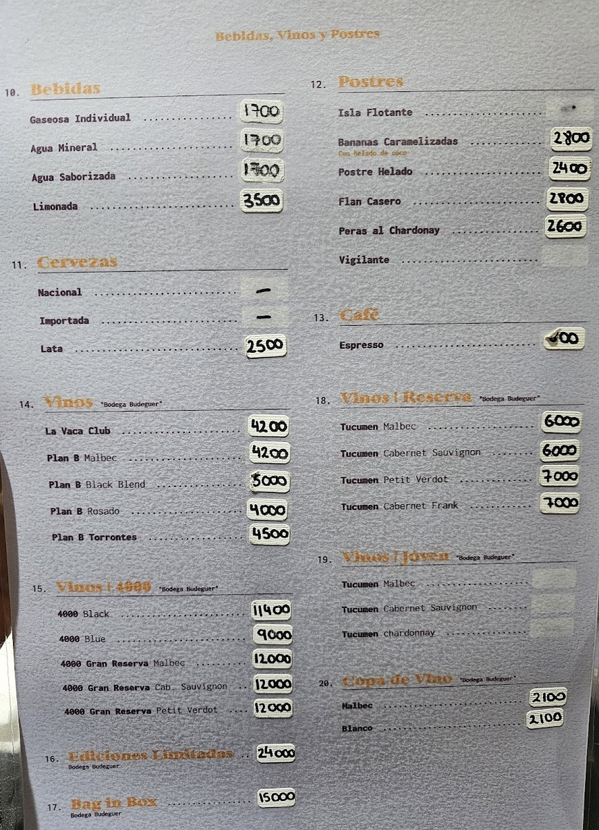 Menu La Juanita Casa De Comidas-1