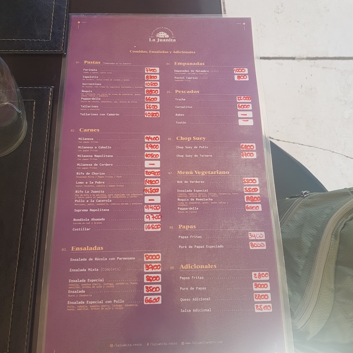 Menu La Juanita Casa De Comidas-4