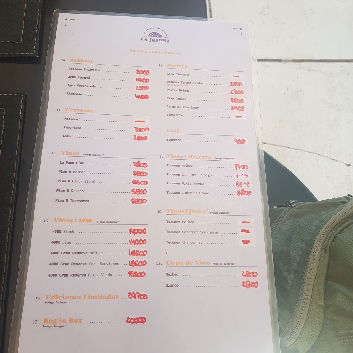 Menu La Juanita Casa De Comidas-5